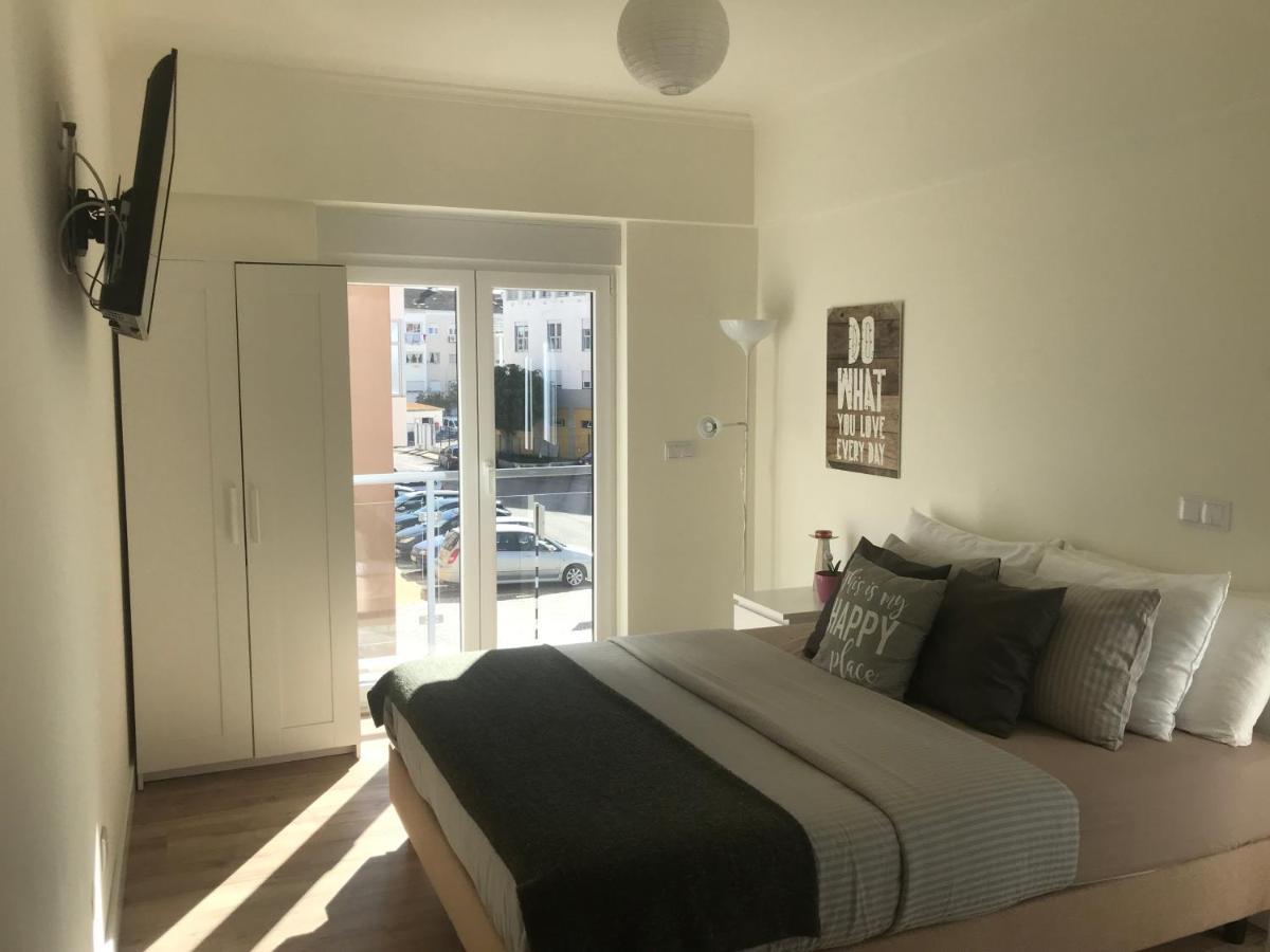 Modern Double Room With Private Balcony Montijo Exterior foto